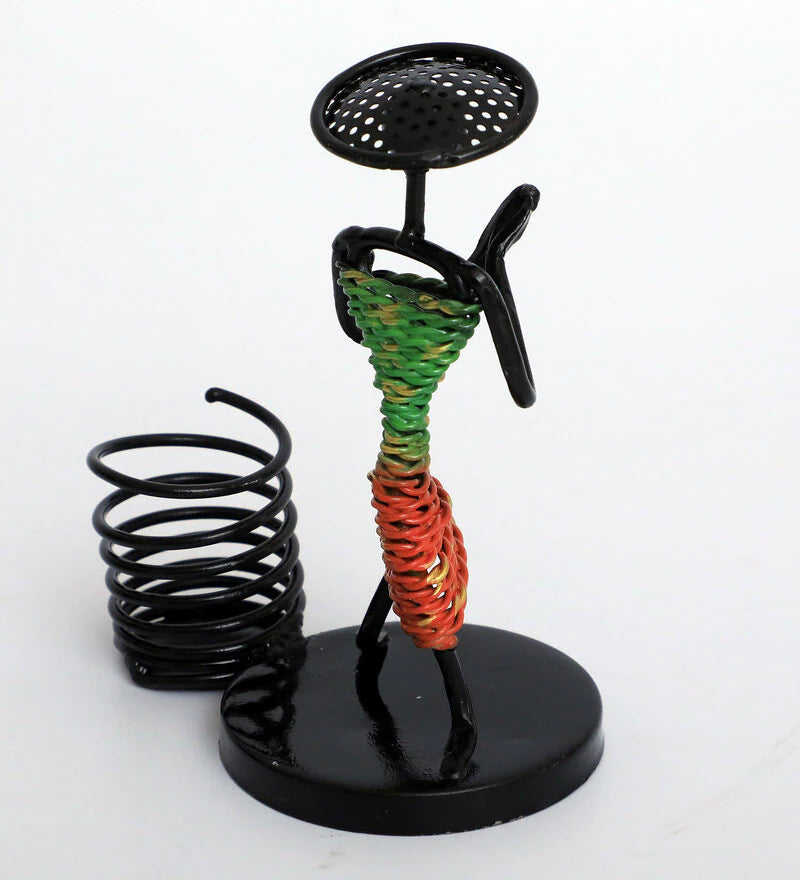 Pen Stand - Black Iron Pen Holder