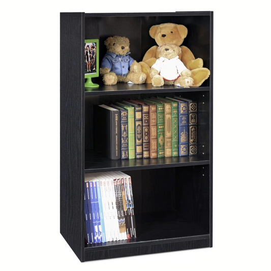 Bookshelf 3-Tier Adjust Shelf