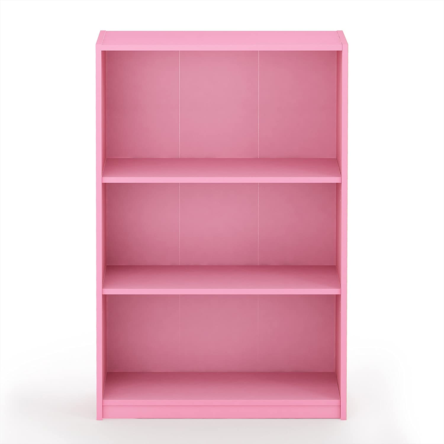 Bookshelf: 3-Tier Adjustable Shelf