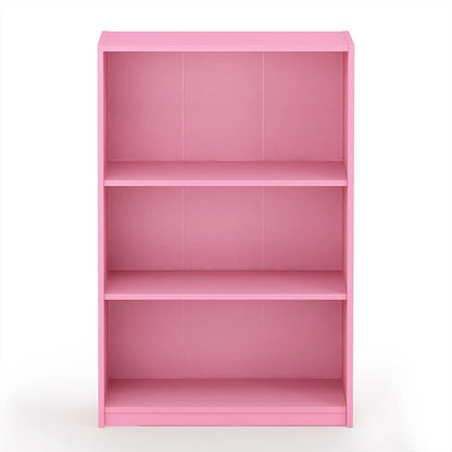 Bookshelf: 3-Tier Adjustable Shelf