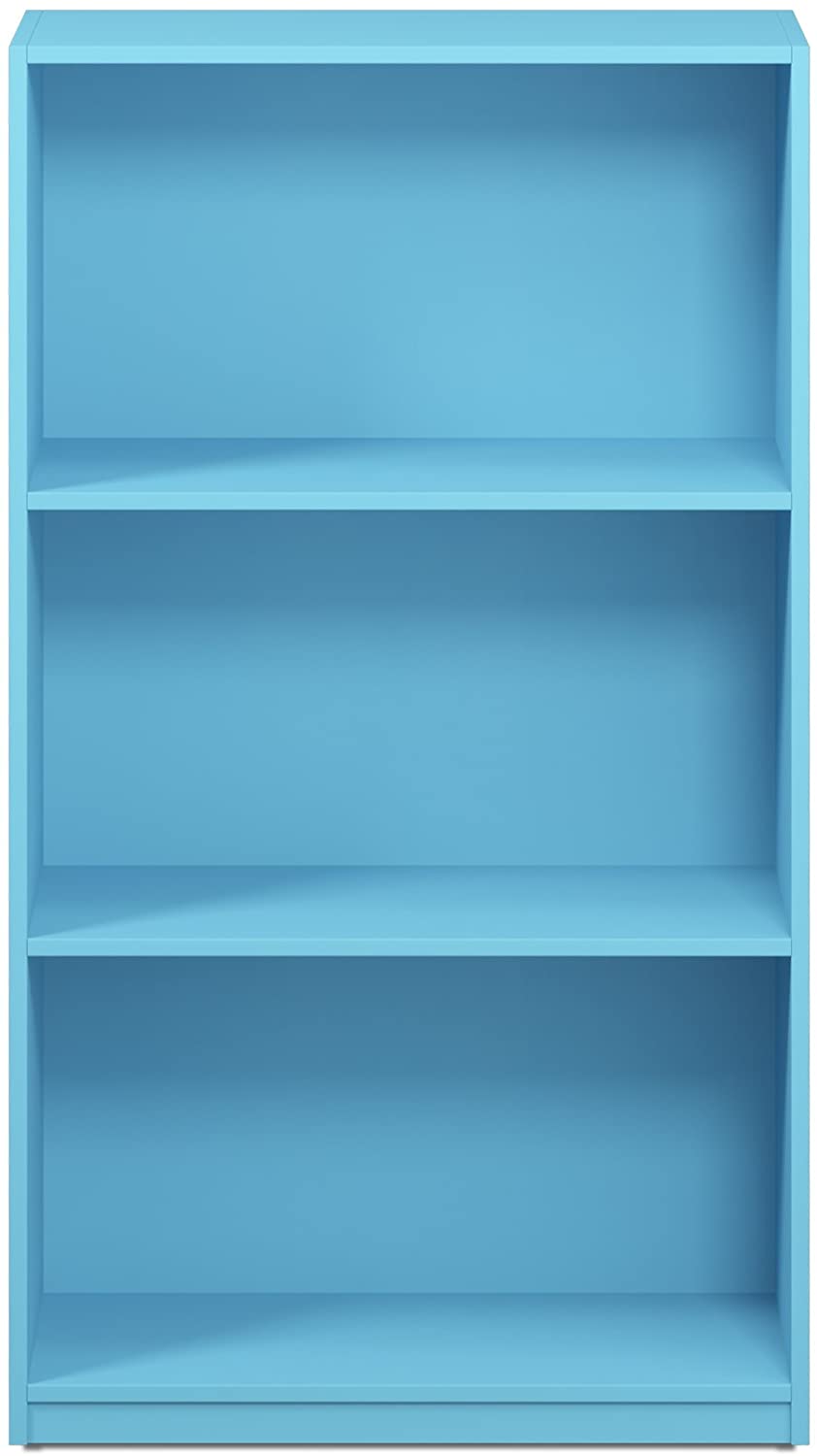 Bookshelf: 3-Tier Bookcase Storage Shelves