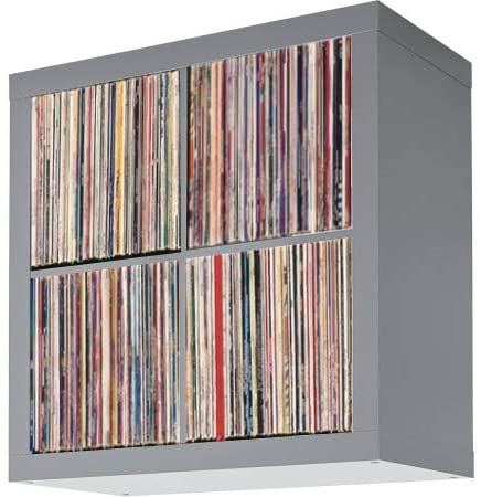Bookshelf: 4 Cube Square Organizer Bookcase