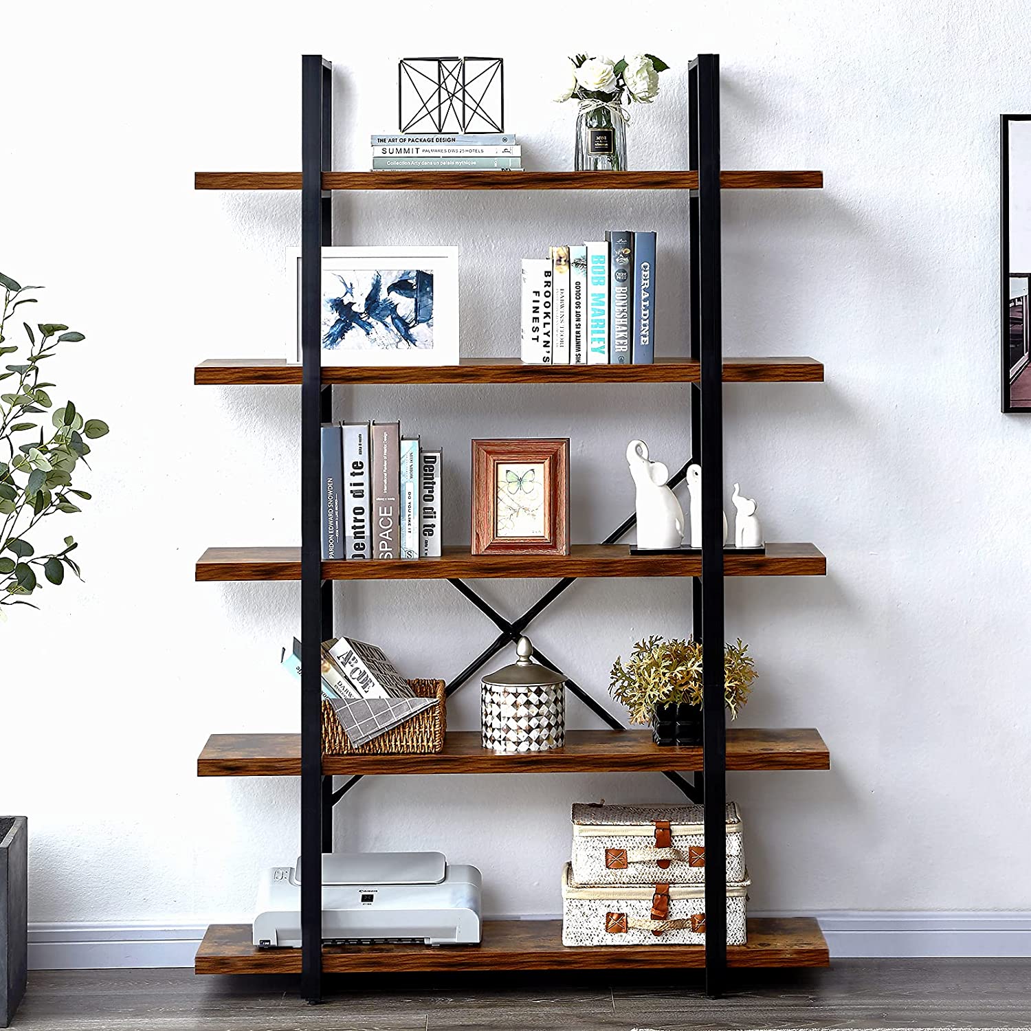 Open shelf deals bookcase