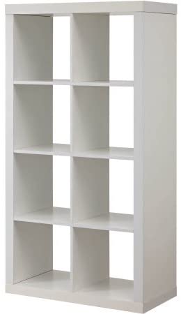 Bookshelf:  8-Cube Organizer Bookcase