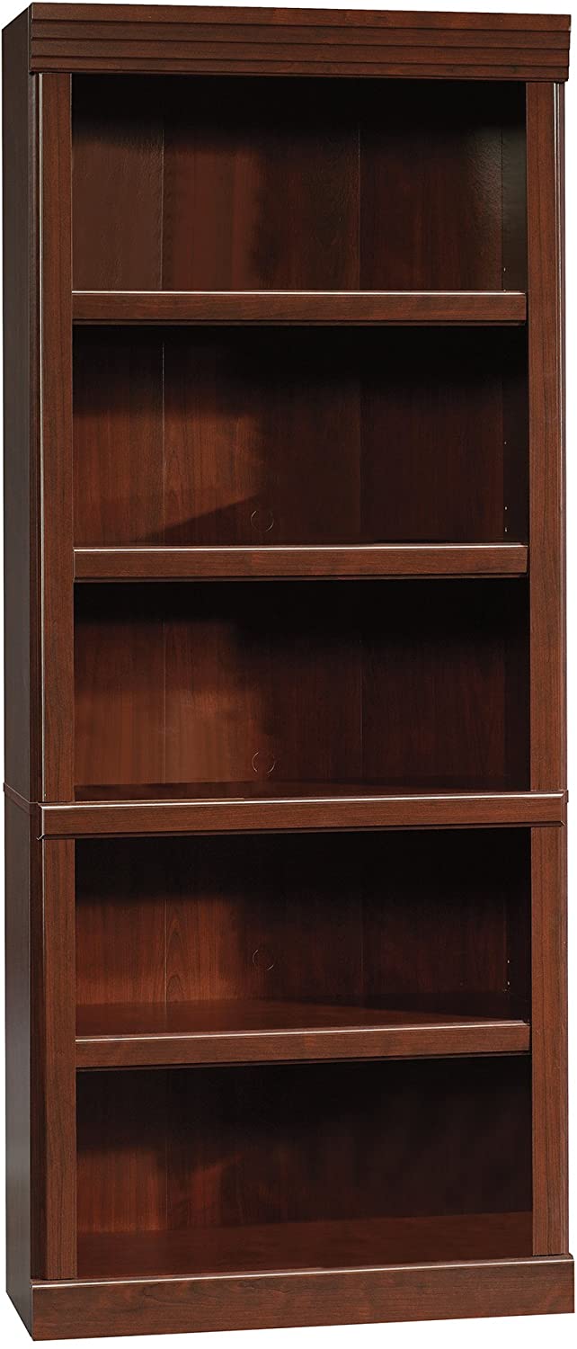 Bookshelf: Classic Cherry finish 3-Tier Open Shelf Bookcase