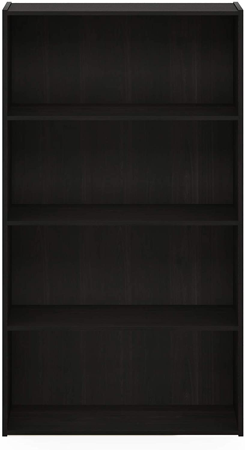 Bookshelf: Espresso 4 Tier Open Shelf
