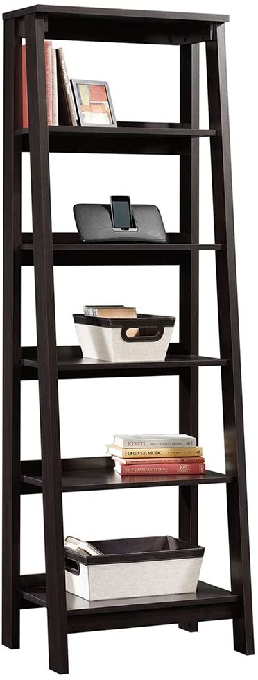 Bookshelf: Ladder Shaped 5-Shelf Bookcase