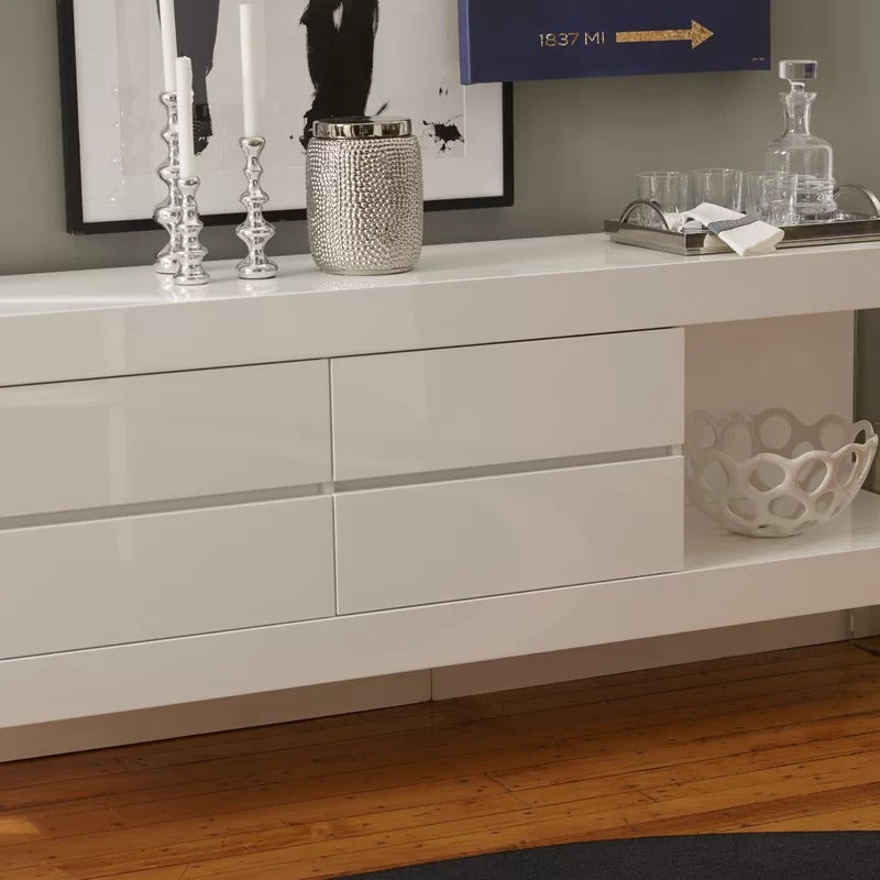 Buffet Table: ACE Floating White Buffet