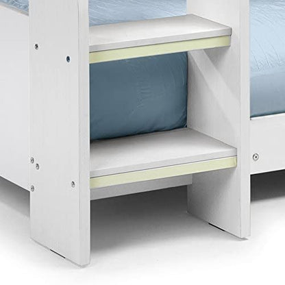 Bunk Bed: White Single Bunk Bed