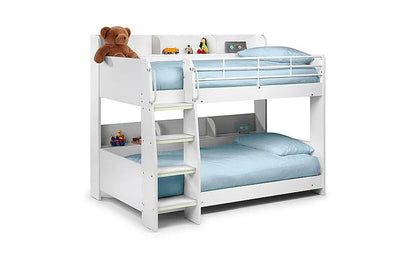  Bunk Bed: White Single Bunk Bed