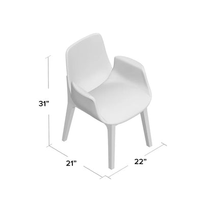 Cafe Chair: 22" W Fabric Seat Waiting Room Chair, Restaurant Chair 