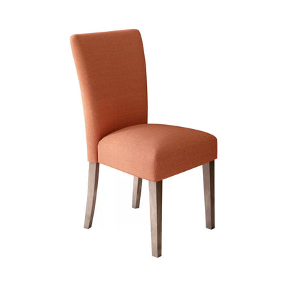 Cafe Chair: Upholstered Parsons Chair