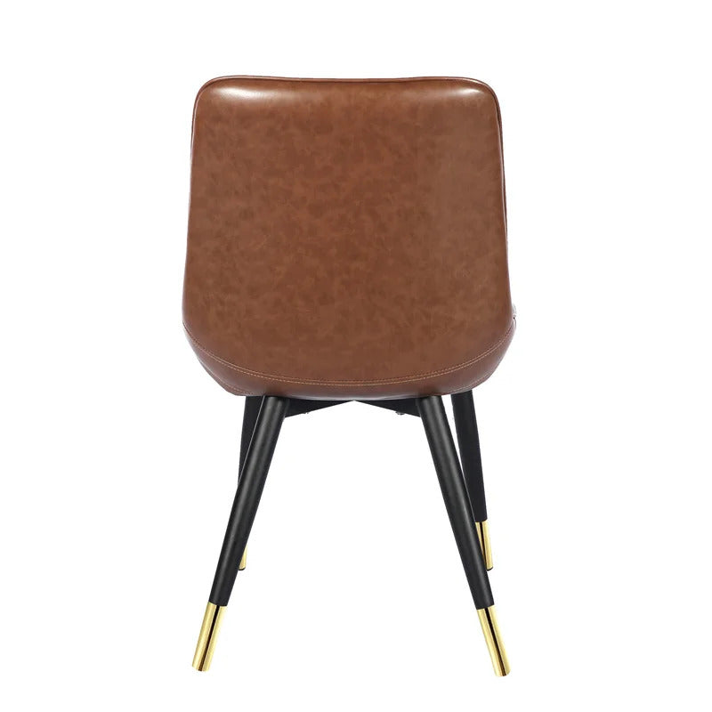 Cafe Chair: Upholstered Side Chair