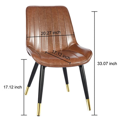 Cafe Chair: Upholstered Side Chair