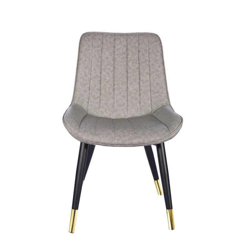 Cafe Chair: Upholstered Side Chair