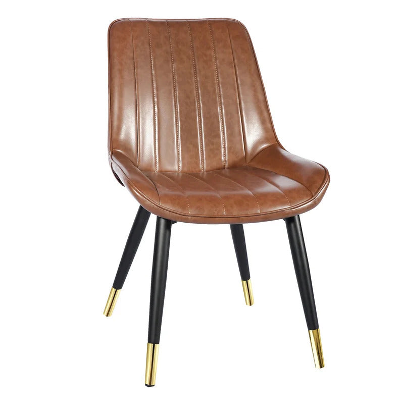 Cafe Chair: Upholstered Side Chair