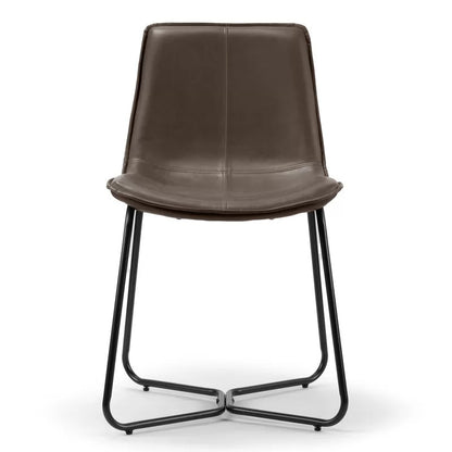 Cafe Chair: Upholstered Side Restaurant Chair 