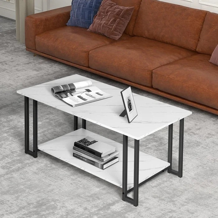 Center Table: 4 Legs Coffee Table with Storage – GKW Retail