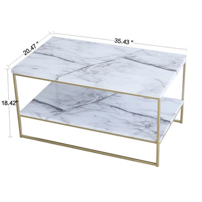 Center Table: Marble Coffee Table