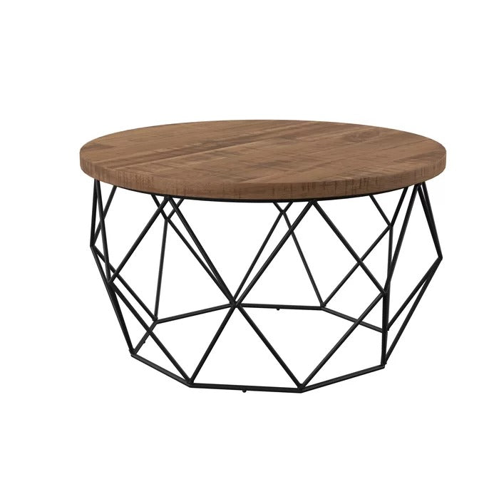 Center Table: Round Coffee Table