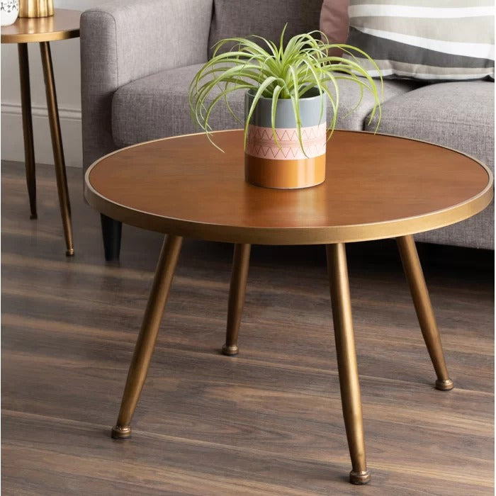 Center Table: Round Coffee Table