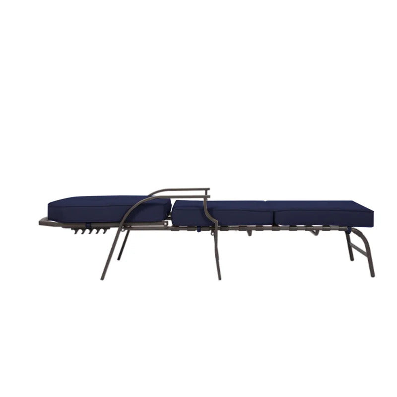 Chaise Lounge: Artime 82'' Long Reclining Single Chaise with Cushions
