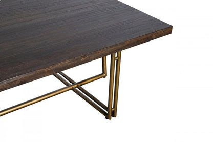 Dining Table: Brass Dining Table