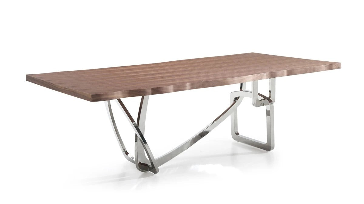 Dining Table: Jany Tainless Steel Dining Table