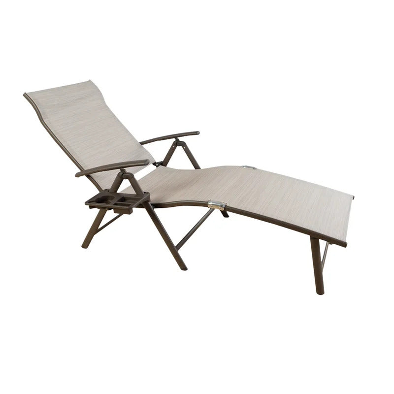 Chaise Lounge: Caitlynn 72'' Long Reclining Single Chaise Chair