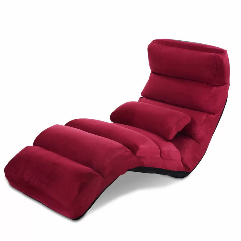 Chaise Lounge: Denchev Tufted Armless Chaise Lounge Chair