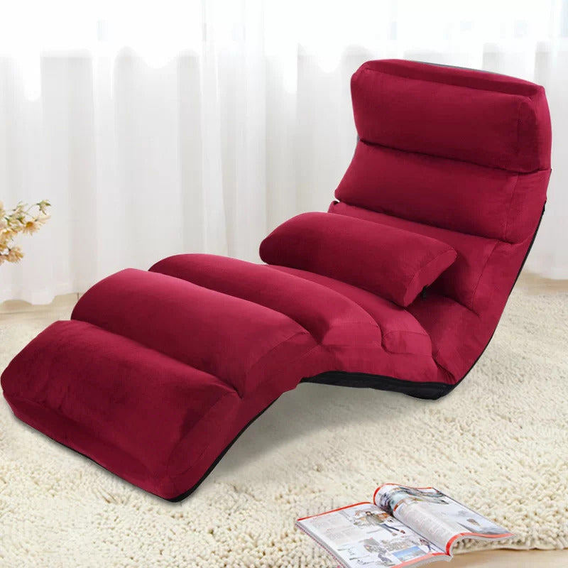 Chaise Lounge: Denchev Tufted Armless Chaise Lounge Chair