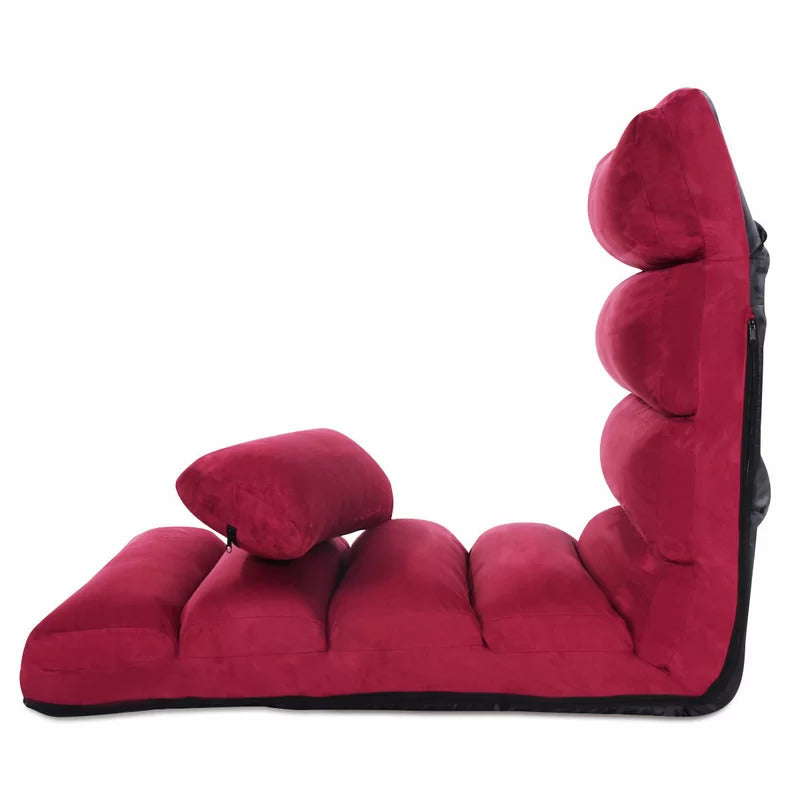 Chaise Lounge: Denchev Tufted Armless Chaise Lounge Chair