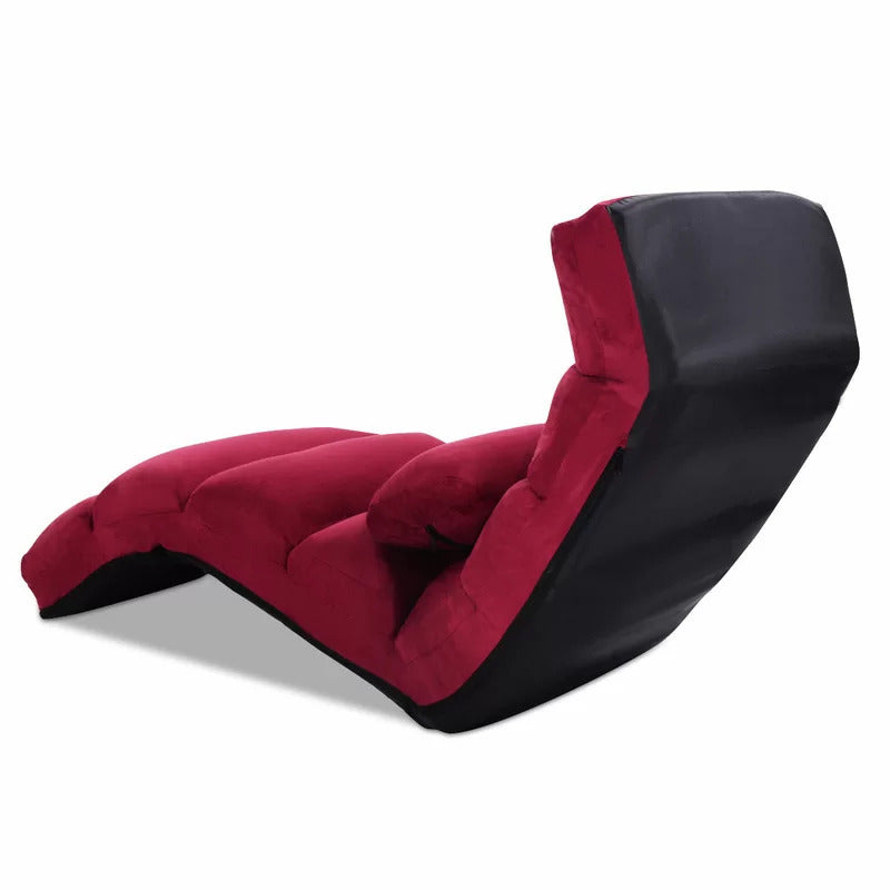 Chaise Lounge: Denchev Tufted Armless Chaise Lounge Chair