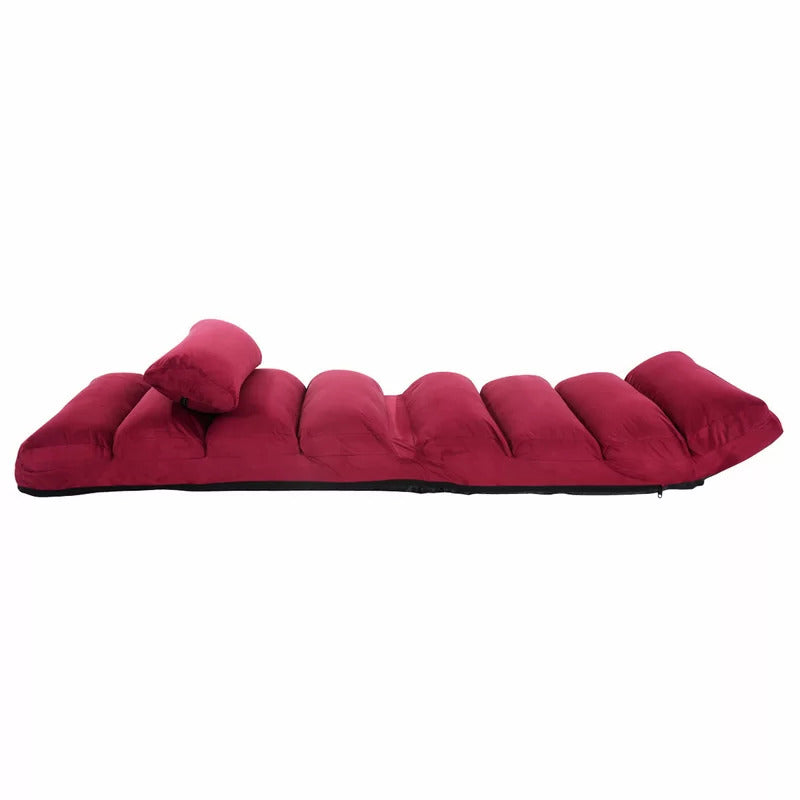 Chaise Lounge: Denchev Tufted Armless Chaise Lounge Chair