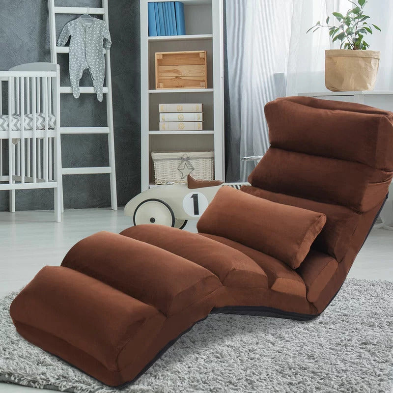 Chaise Lounge: Denchev Tufted Armless Chaise Lounge Chair