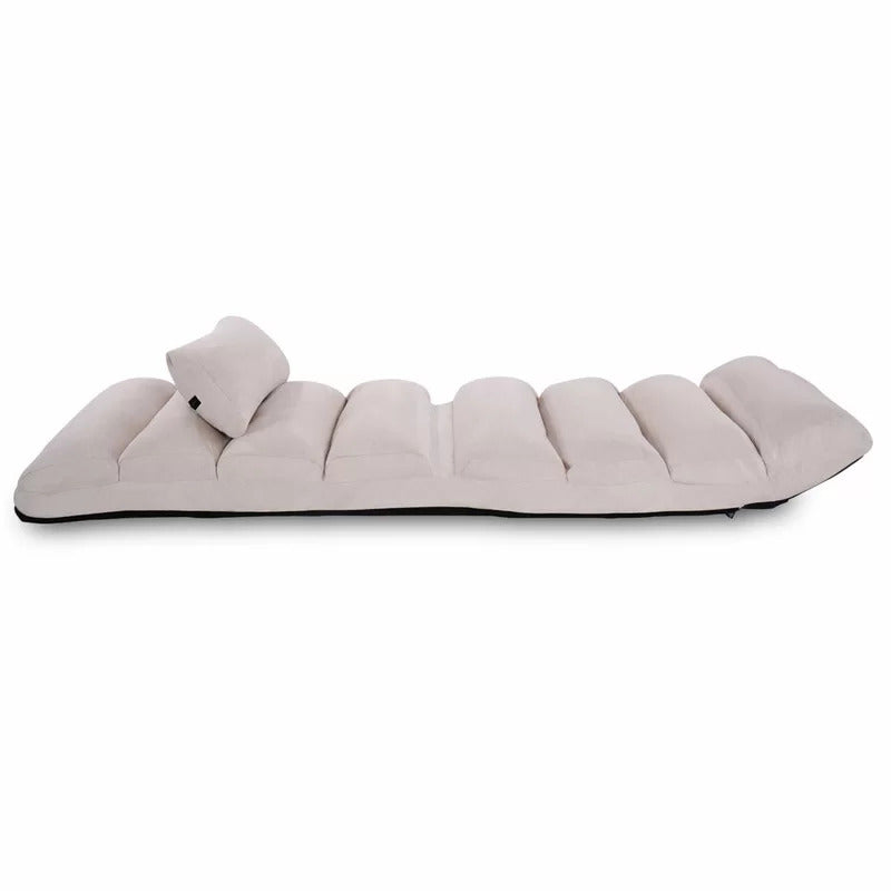 Chaise Lounge: Denchev Tufted Armless Chaise Lounge Chair