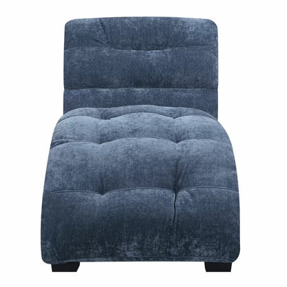 Chaise Lounge: Fuhr Tufted Armless Chaise Lounge