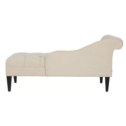 Chaise Lounge: Full Tufted Right-Arm Chaise Lounge