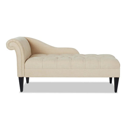 Chaise Lounge: Full Tufted Right-Arm Chaise Lounge