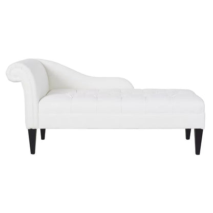 Chaise Lounge: Full Tufted Right-Arm Chaise Lounge