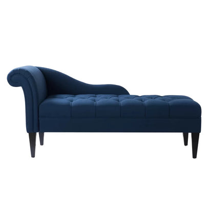 Chaise Lounge: Full Tufted Right-Arm Chaise Lounge