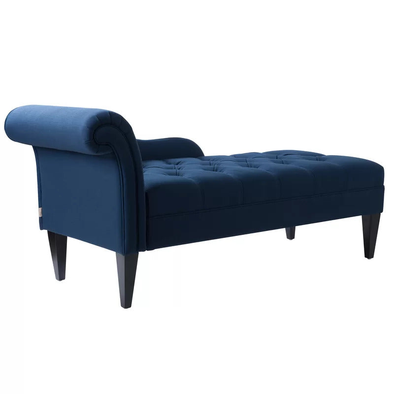 Chaise Lounge: Full Tufted Right-Arm Chaise Lounge