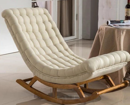 Lounge Chair: Wooden Lounge Chair For Cozy Sleep