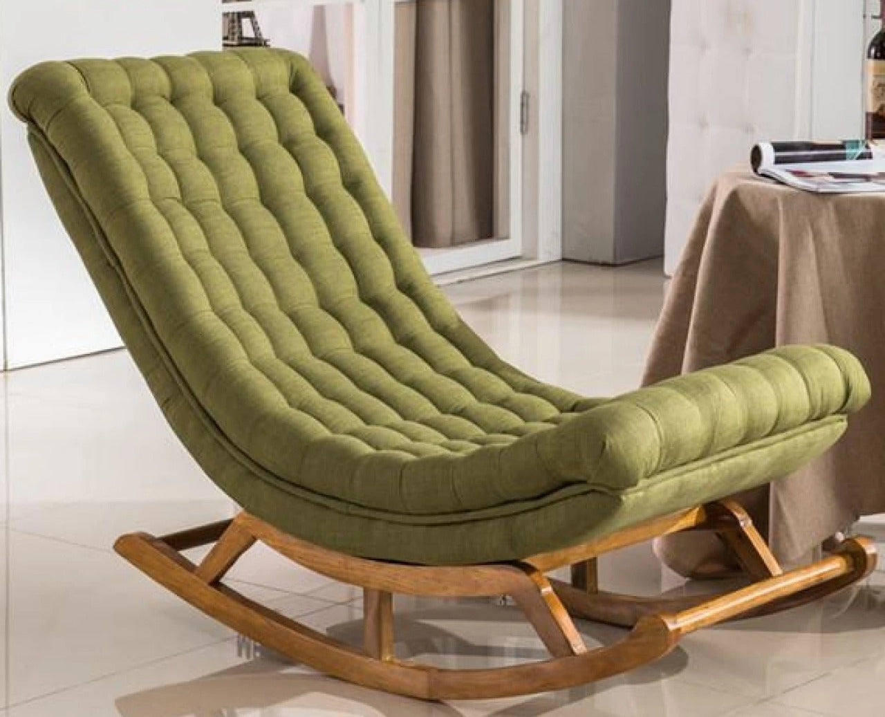 Lounge Chair: Wooden Lounge Chair For Cozy Sleep