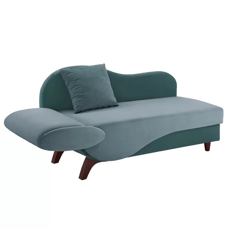 Chaise Lounge: Westphal Left-Arm Reclining Foam Storagev Fancy Chaise Lounge