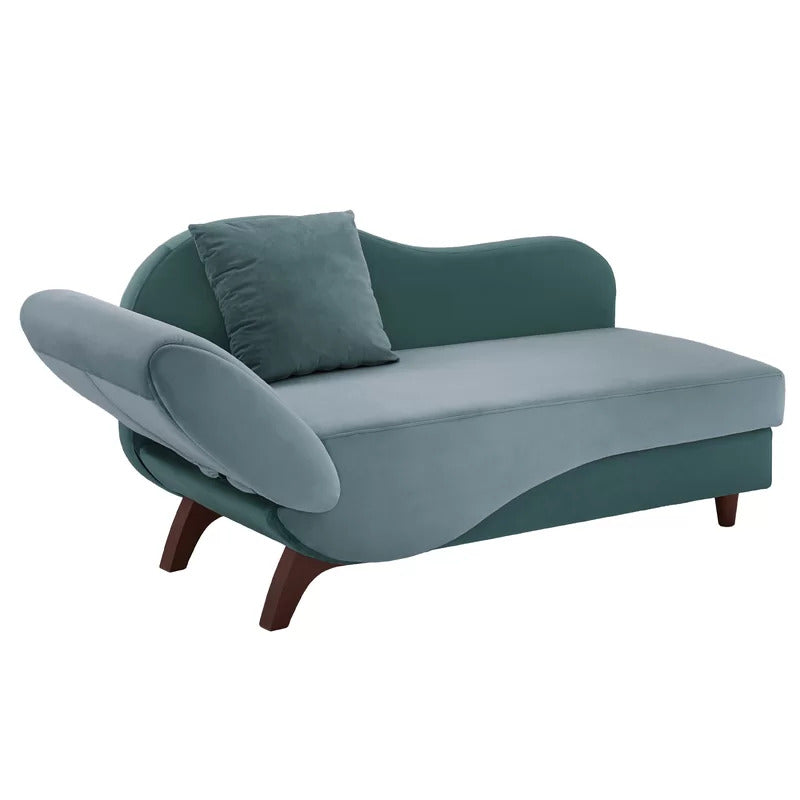 Chaise Lounge: Westphal Left-Arm Reclining Foam Storagev Fancy Chaise Lounge