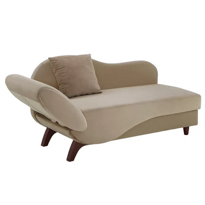 Chaise Lounge: Westphal Left-Arm Reclining Foam Storagev Fancy Chaise Lounge