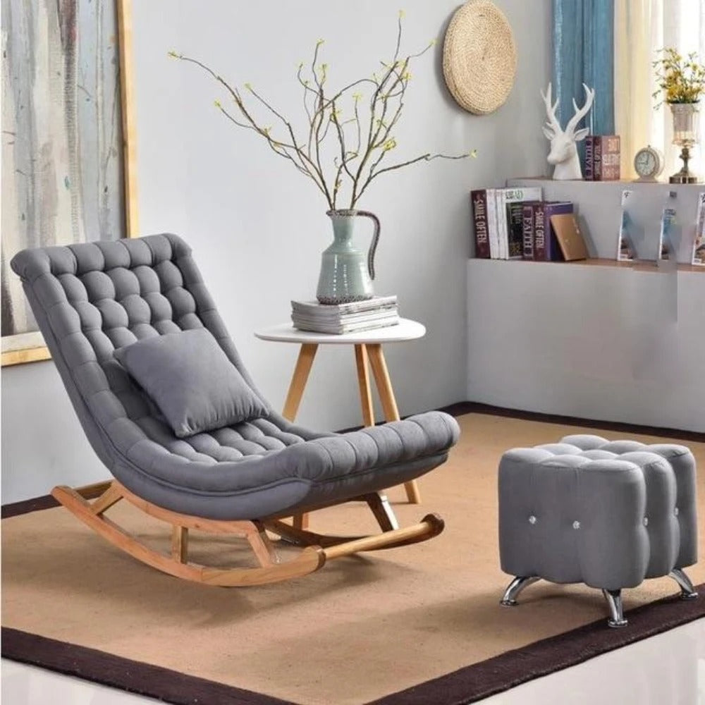 Rocking Chair: Modern Design Rocking Lounge Chair