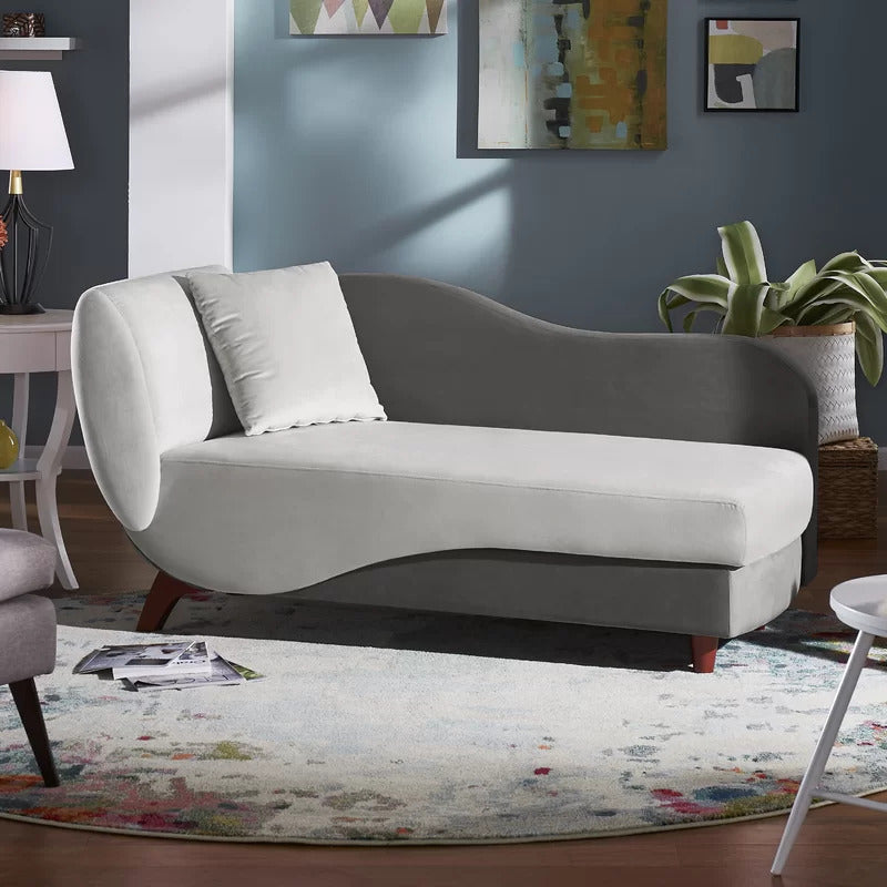 Chaise Lounge: Westphal Left-Arm Reclining Foam Storagev Fancy Chaise Lounge