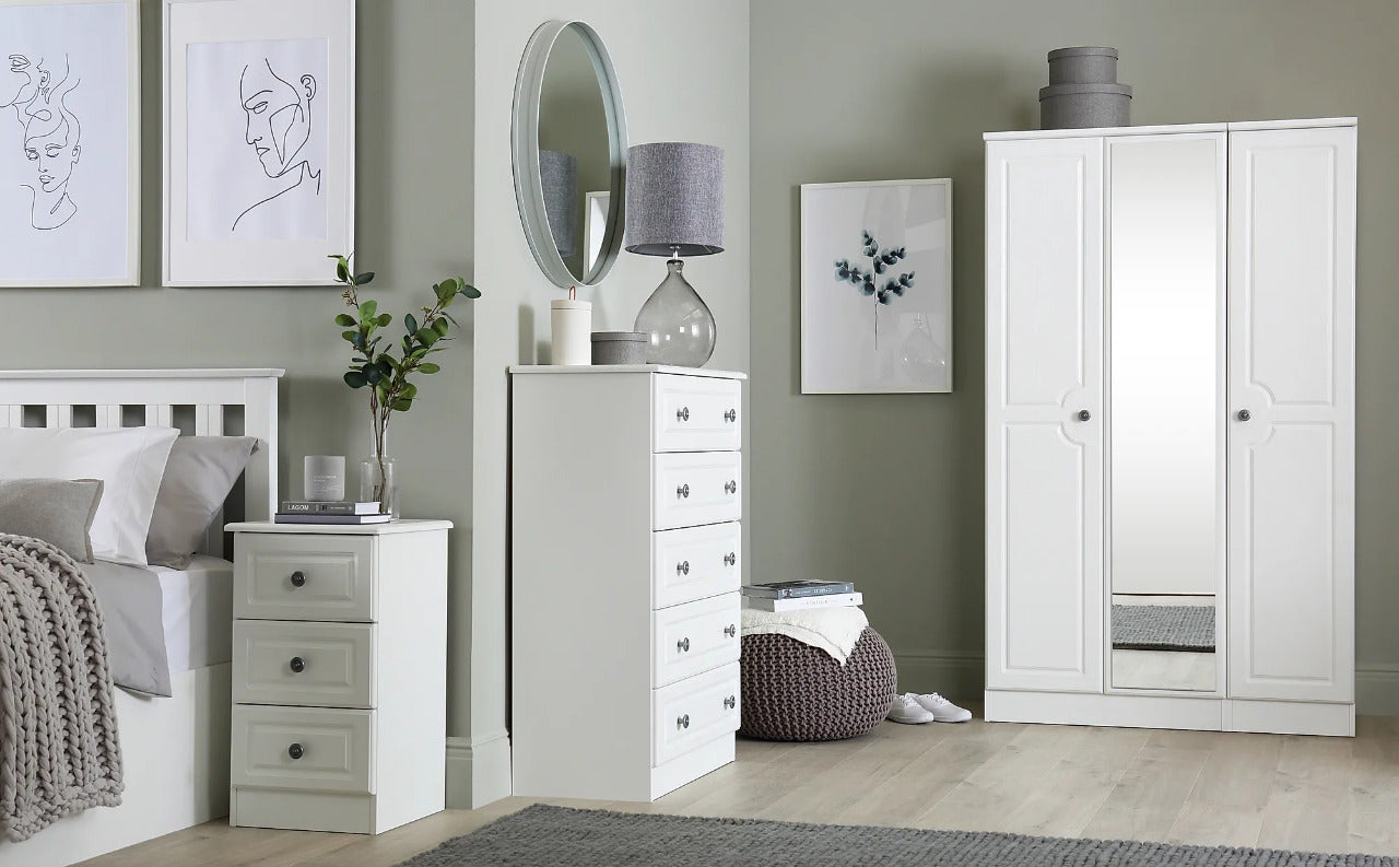 Chest Of Drawers : White 5 Drawer Chest Of Drawers
